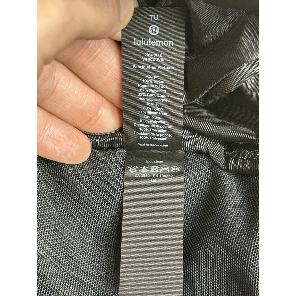 Lululemon More Miles Active Backpack 17L, Black